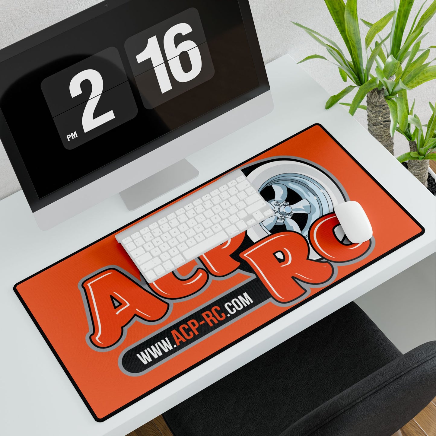 Orange Background Pit Mat