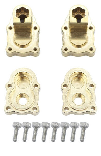 FMS FCX24 Brass Portal Axle Counterweight Rear
