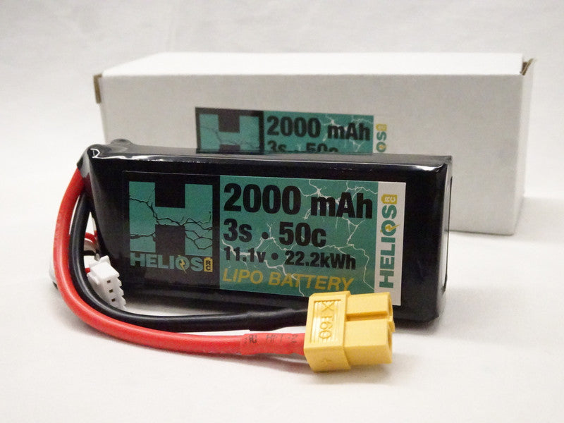3S 2000 MAH 50C LIPO DEANs