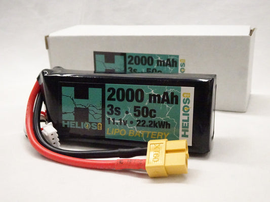 3S 2000 MAH 50C LIPO DEANs
