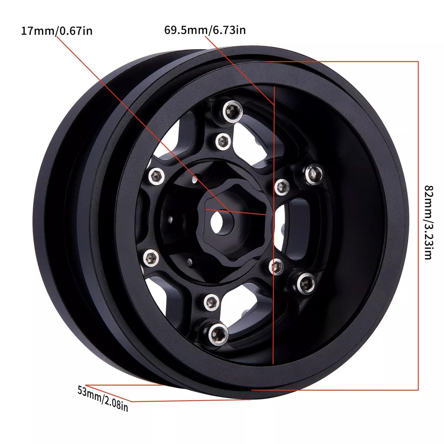 2.9 Bead Lock Wheels