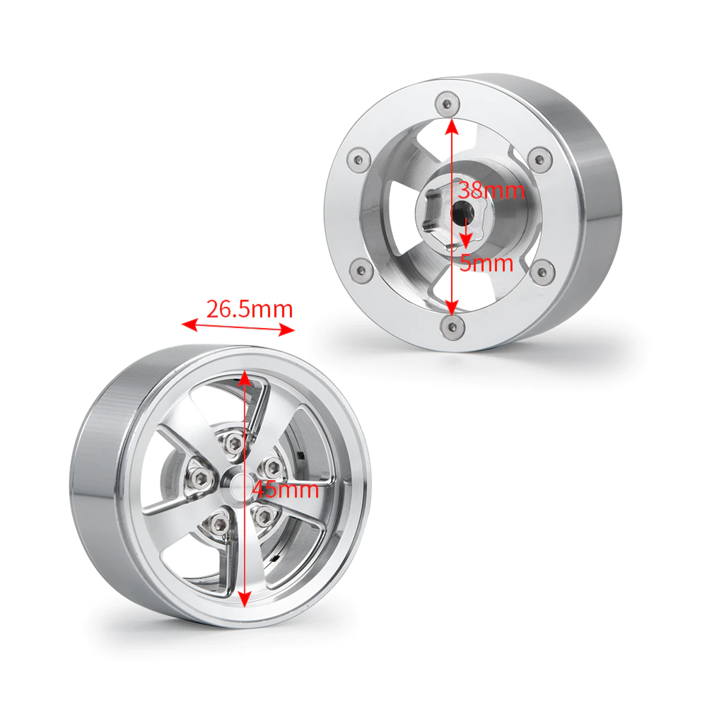 1.9 Bead Lock Wheels
