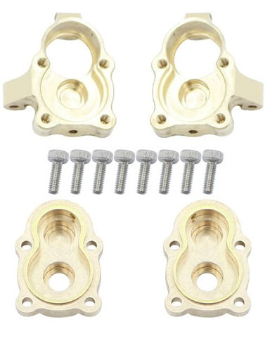 FMS FCX24 Brass Portal Axle Counterweight Front